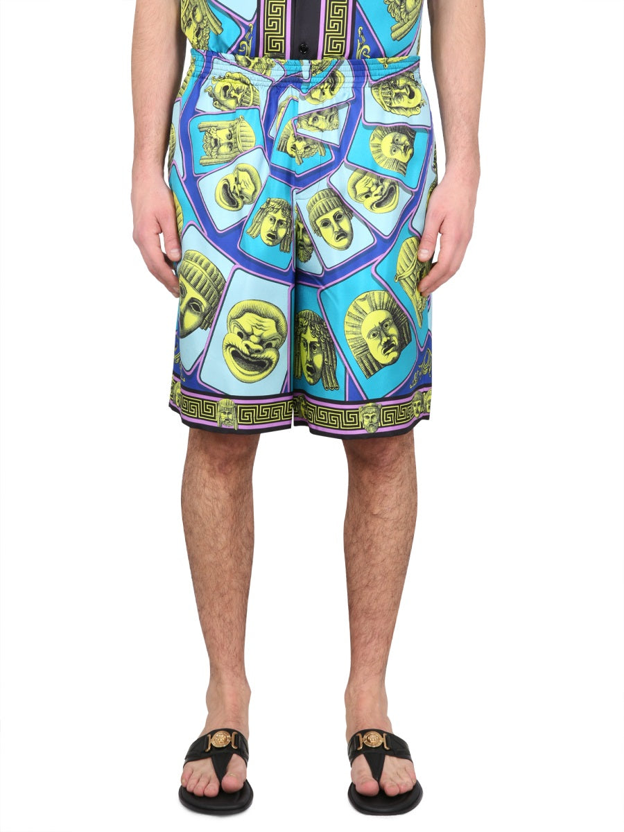 Versace Shorts - Green | Wanan Luxury