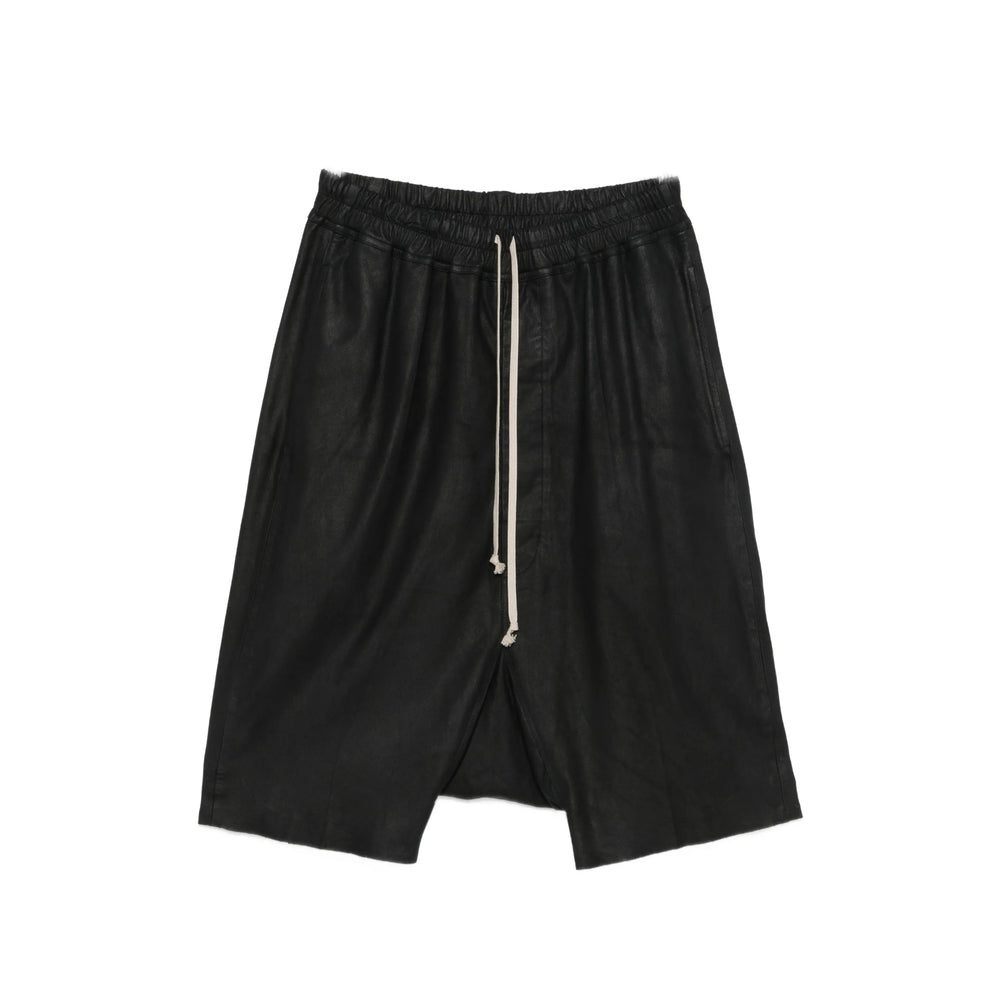 Rick Owens Leather Pants - Black | 367fcf86c5fb92e4b87dd0005ae680d39f1aa6f1
