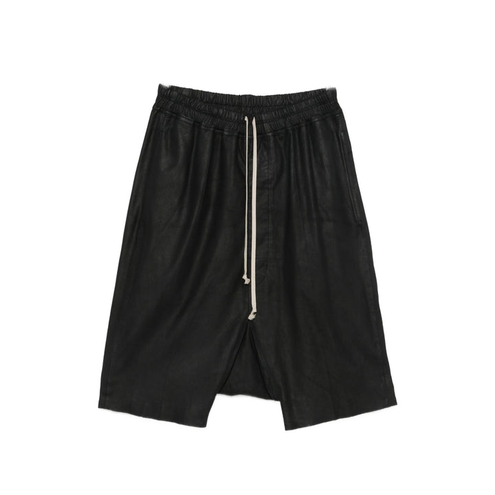 Rick Owens Leather Pants - Black | 367fcf86c5fb92e4b87dd0005ae680d39f1aa6f1