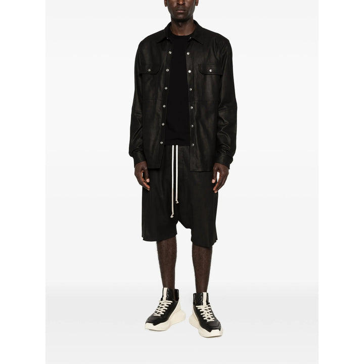Rick Owens Leather Pants - Black | 5ae7ebfa2d4c09287d87b37451179ec9d459efa0