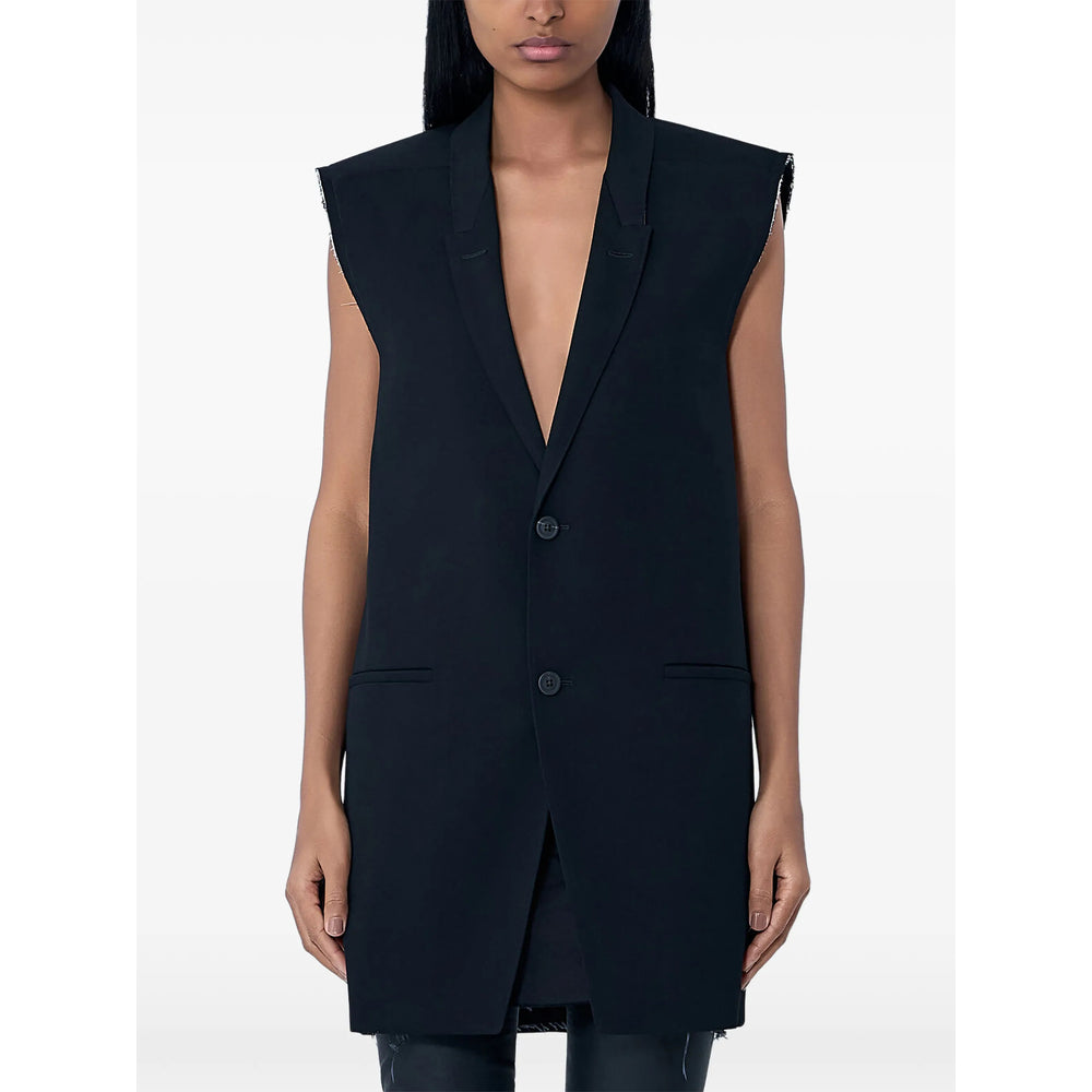 Rick Owens Waistcoats - Black | 330f6e9be39bce5b944c798c18926d48764f9792
