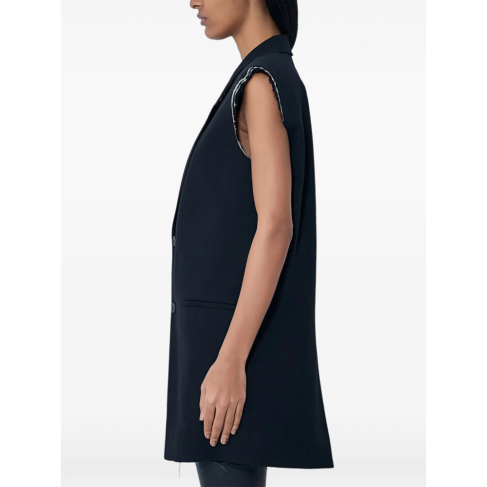 Rick Owens Waistcoats - Black | d41808adca392ff21dff20c926e2bbdffcc852fa