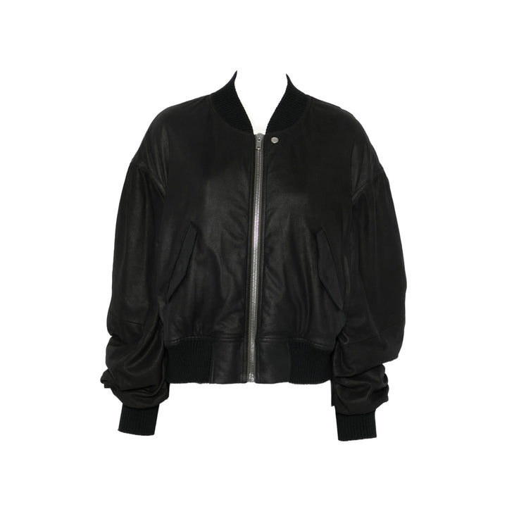 Rick Owens Leather Outerwears - Black | 9a3eba335b834c0fd90e506515d36ce77b18b821