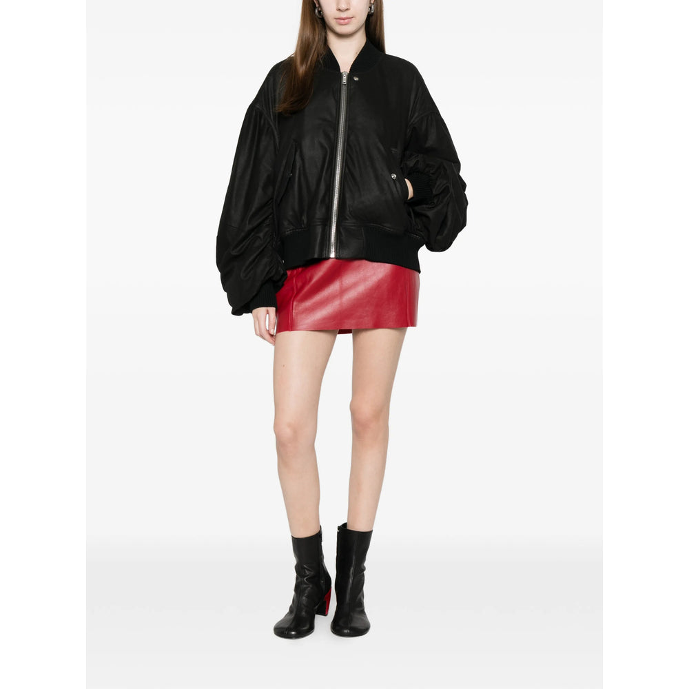 Rick Owens Leather Outerwears - Black | 9de961facbf35458463c8ed4319554a093b0cc9d