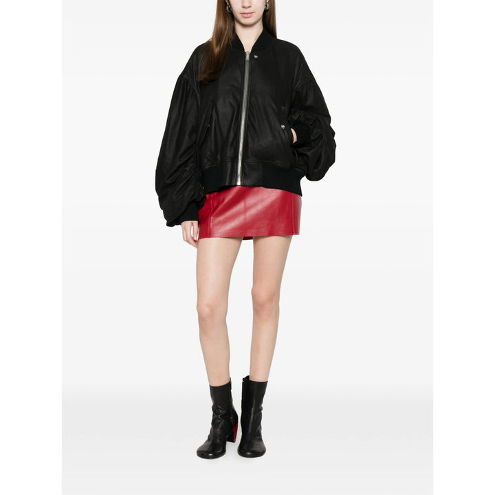 Rick Owens Leather Outerwears - Black | 9de961facbf35458463c8ed4319554a093b0cc9d