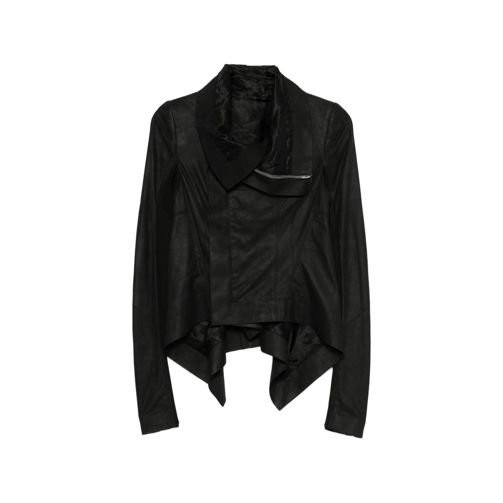 Rick Owens Leather Outerwears - Black | 02a93ee367fa708bba404a0e50d4158bd6f02d22
