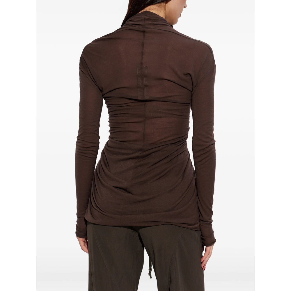 Rick Owens T Shirts - Brown | 0863b0cc96ef1df0d070649c1d14b605ba1df1c6