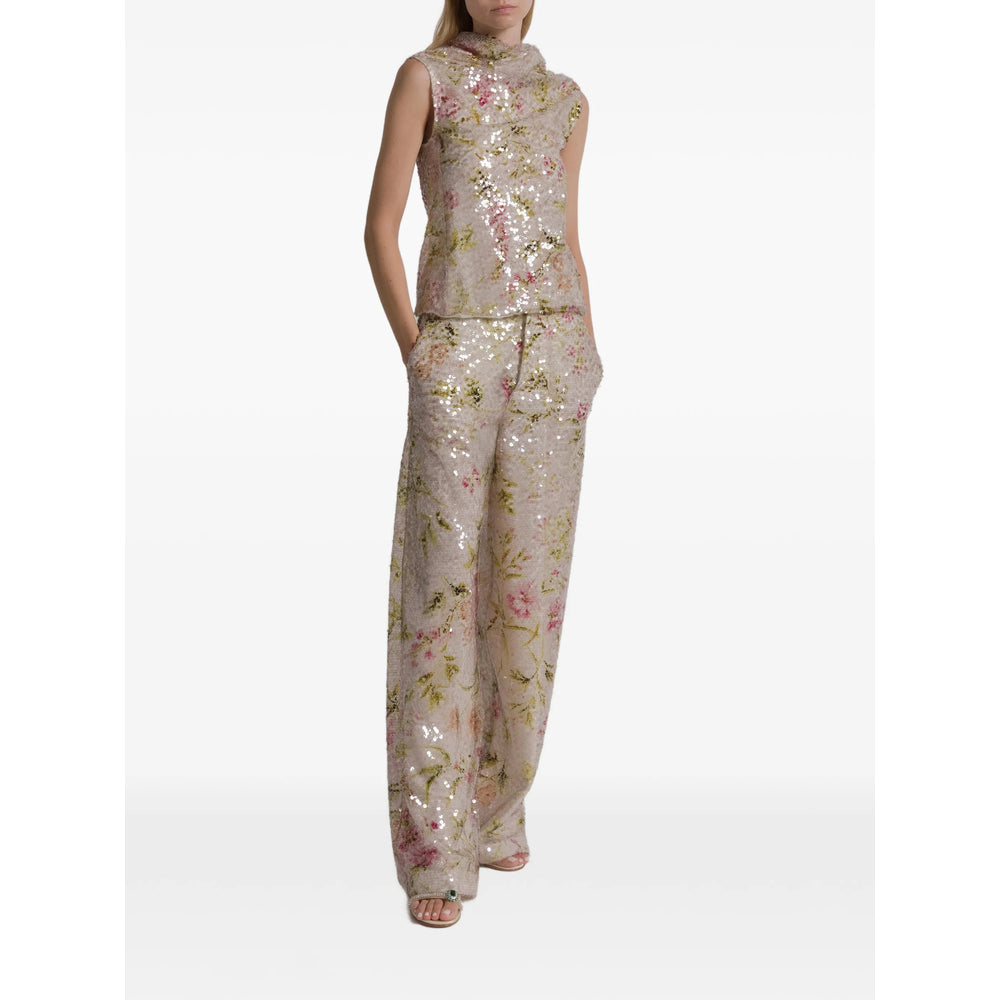 Alberta Ferretti Pants - Neutral, Pink | c99a84f94f8cb23af81c0da7ec1aa0b213fcc475