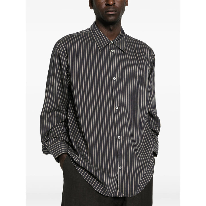 Studio Nicholson Shirts - Black, Neutral | 2c3b520c6a9364060ebbbcb8c3e273009488a313