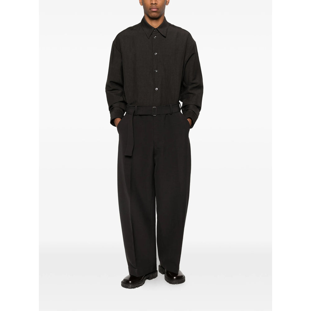Studio Nicholson Pants - Black | 704544f1ca4b3c4f18c3184ab9d161c7ab0aa7e7