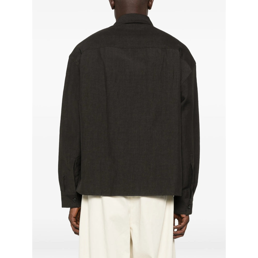 Studio Nicholson Shirts - Brown | f4abc1184c795d907d5dacb38ff3acb01146bb52