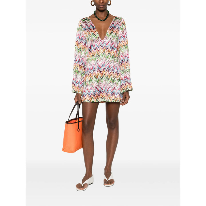 Missoni Dresses - White, Pink | f1efaacf2aec772e0d0304218977285677581d45