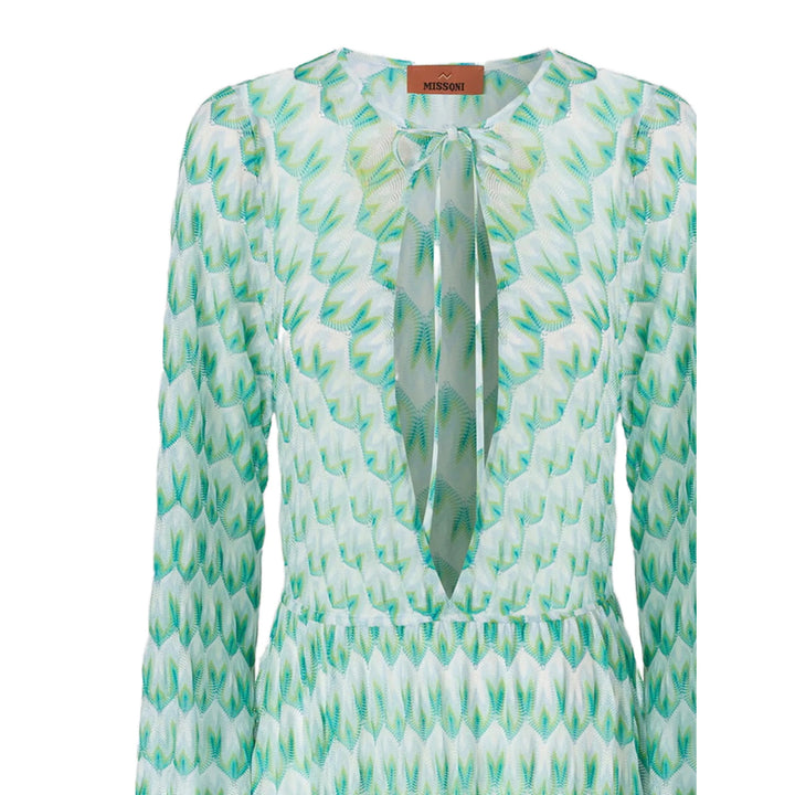 Missoni Dresses - White, Green | 50a97dddda573f7252470f261573d2f4a86455ca
