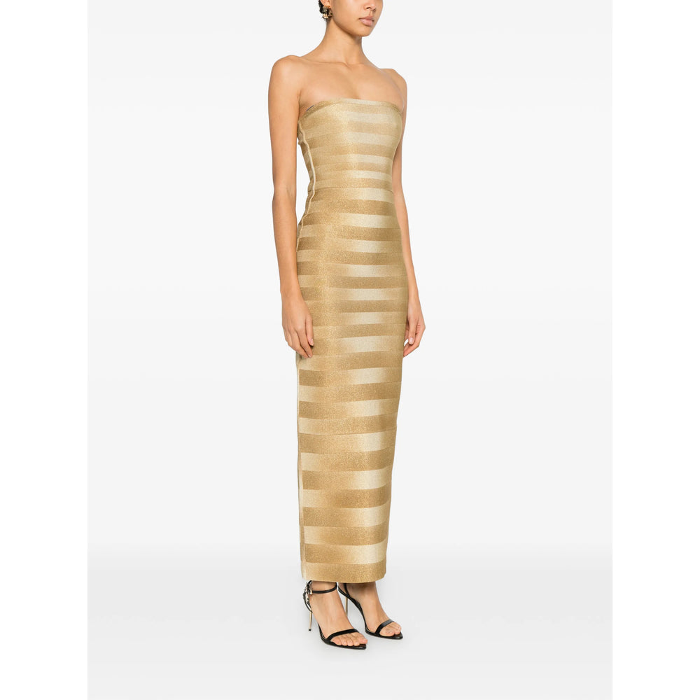 Herve Leger Dresses - Gold | 94386fa58074cb4597f48e1c6e2f63f9489d2ada
