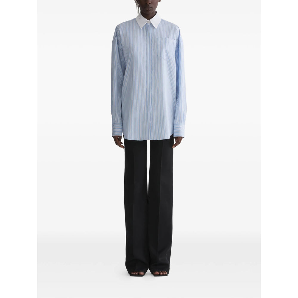 Mugler Shirts - Blue, White | 8cdf195920ada1d5b1da3b279d9c7f3081074a5a
