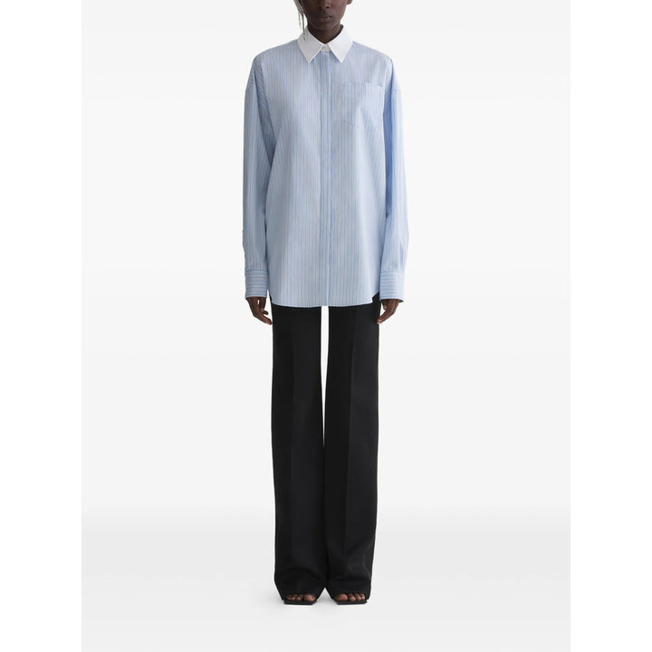Mugler Shirts - Blue, White | 8cdf195920ada1d5b1da3b279d9c7f3081074a5a
