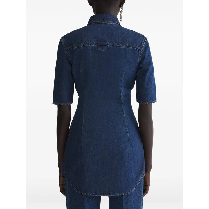 Mugler Shirts - Blue | 78f66176528e25c11dd90513b8fce9383357755f