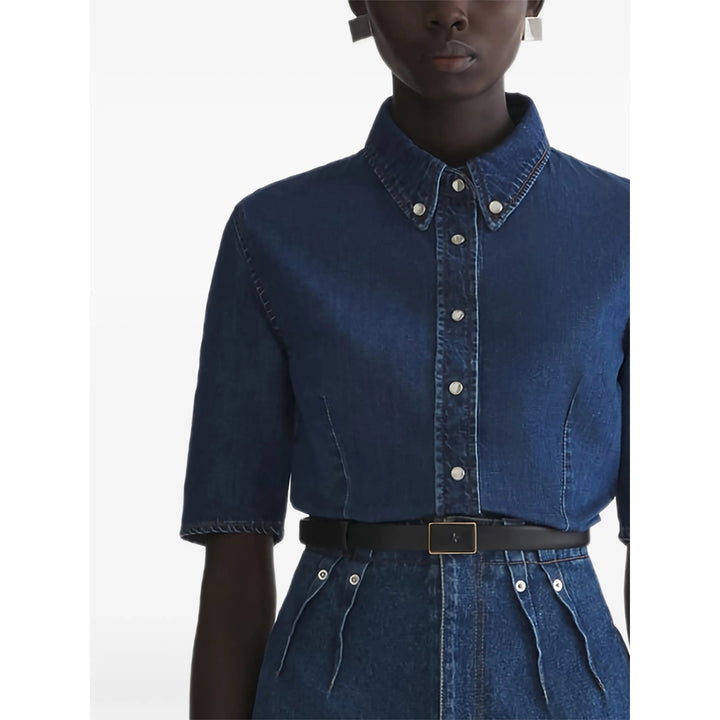 Mugler Shirts - Blue | d2a075df6adda4052798db3c061304c4a55bb88d