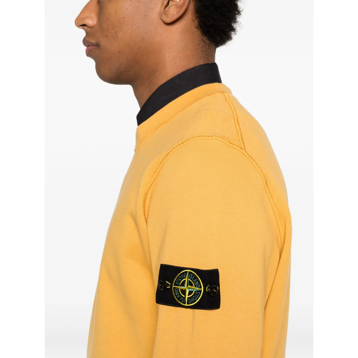 Stone Island Sweatshirts - Yellow | f6ebf54f3a1ba896cdebae020e9d90cdd29b9fd5