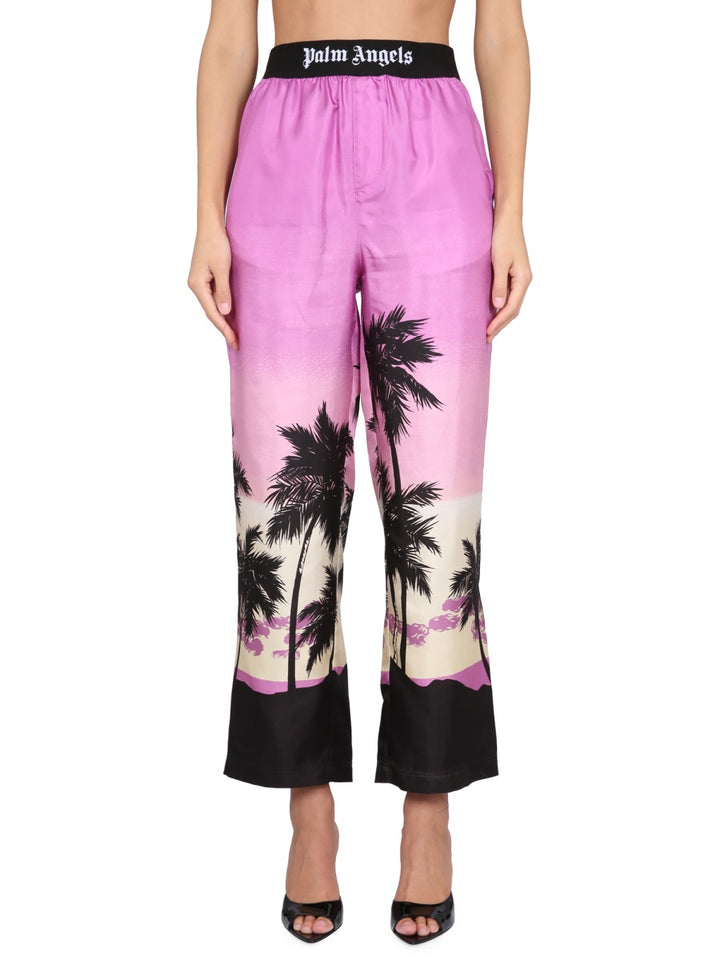 Palm Angels Pants - Purple | Wanan Luxury