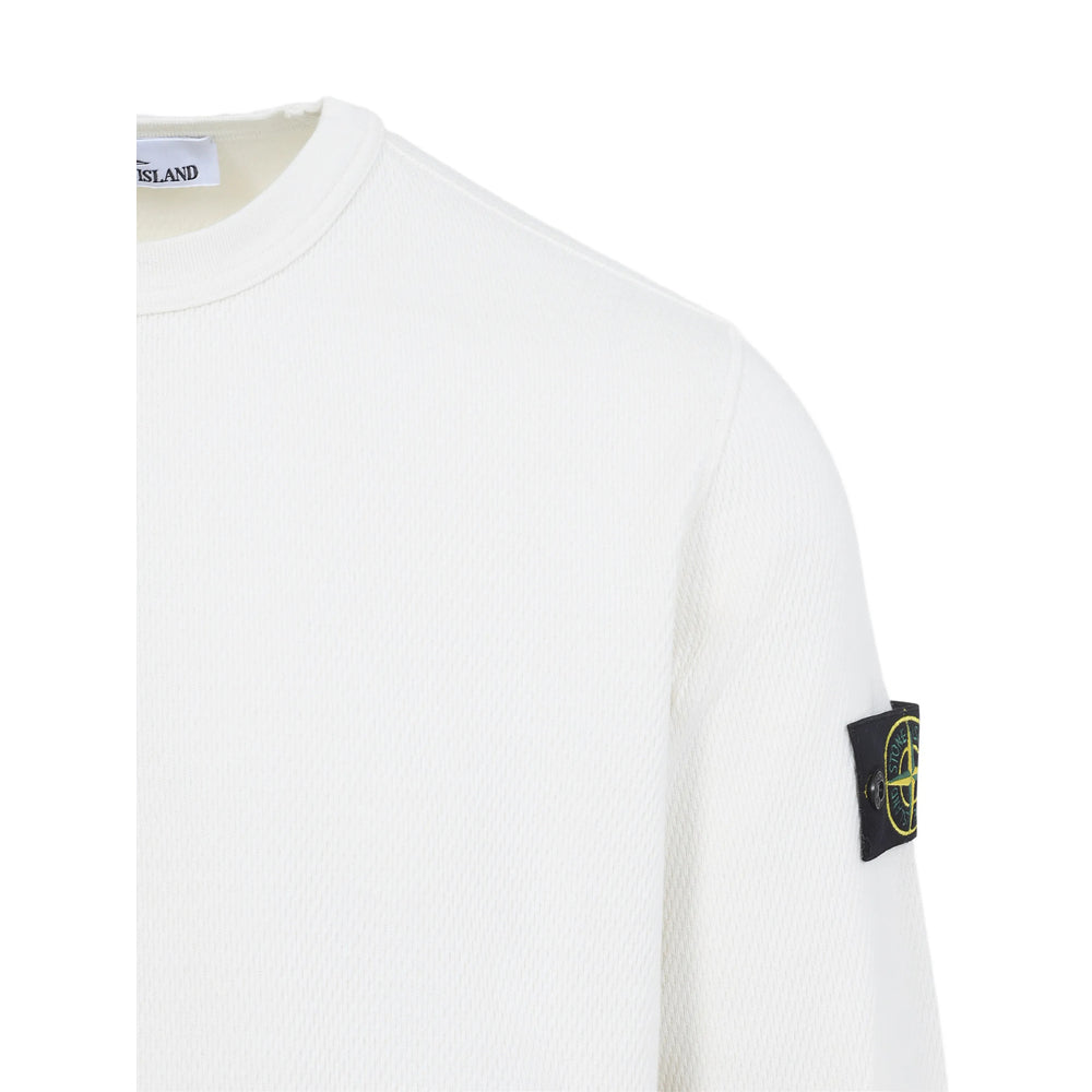 Stone Island Sweatshirts - White | cc6fa402722dbee62abaaca53ab34d6554c1d4a8