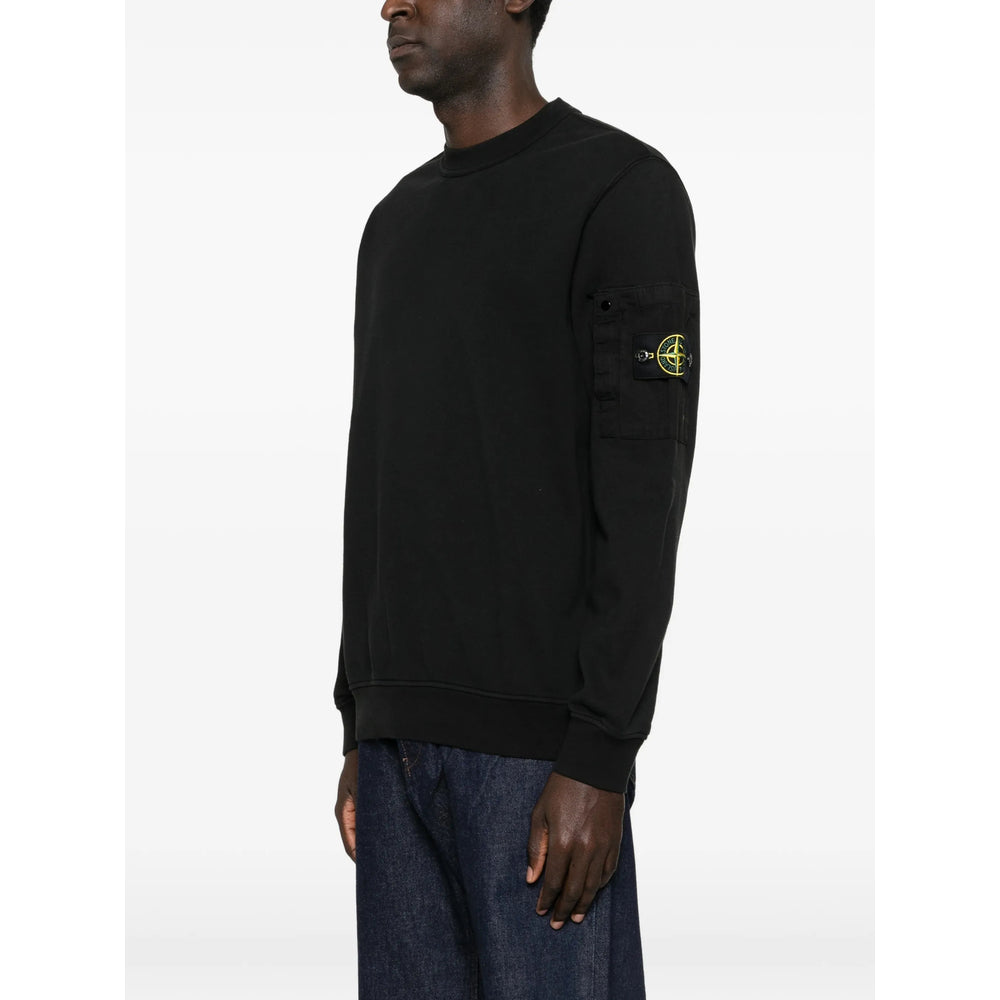 Stone Island Sweatshirts - Black | 4e5cf6548dd76370f333b03dc203b0e1020299c2