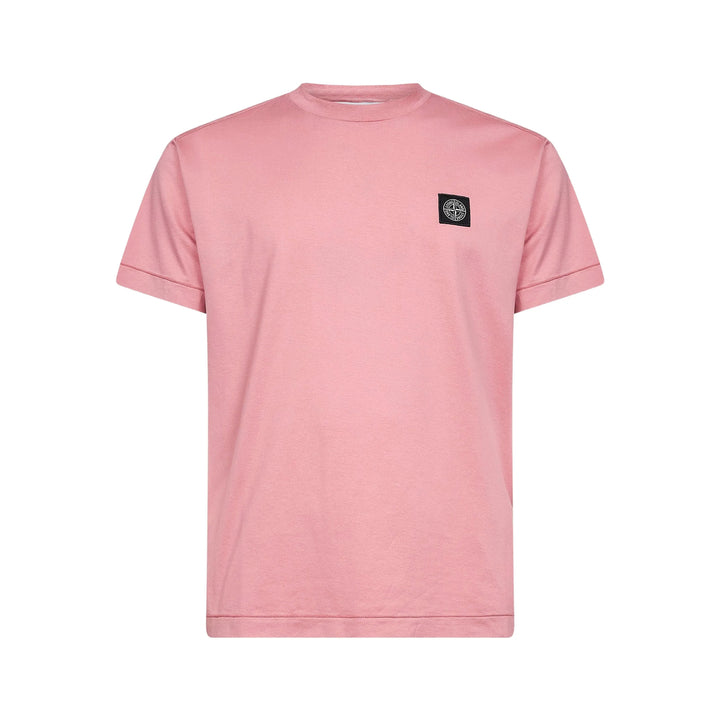 Stone Island T Shirts - Pink | 35005ea4282c3cbbd73d43a06916925552cced33