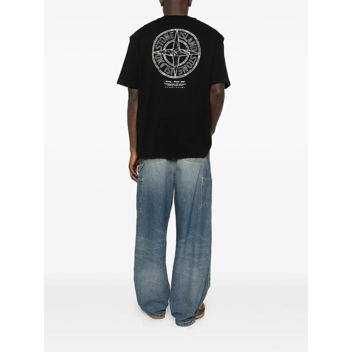Stone Island T Shirts - Black | e59e52a5ff634adbaeaa67ed97d9cb96553b5282