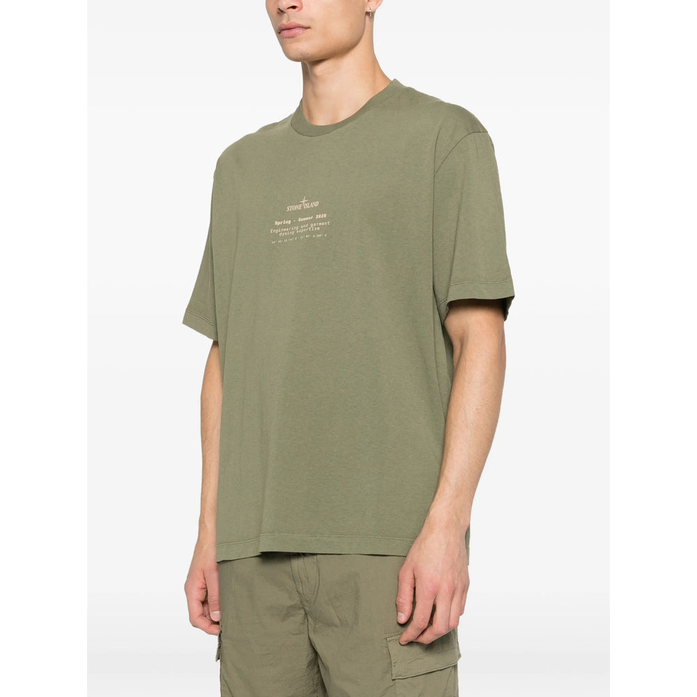 Stone Island T Shirts - Green | 5e29826a83dbc6b2043e578af0561ae4fa808330