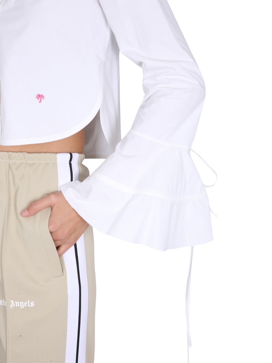 Palm Angels Shirts - White | Wanan Luxury