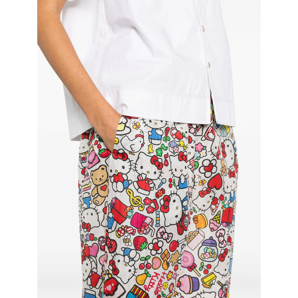 Pero Pants - White, Red | a4fb30a823432c4067fcbb6efee60a4f620d88d0