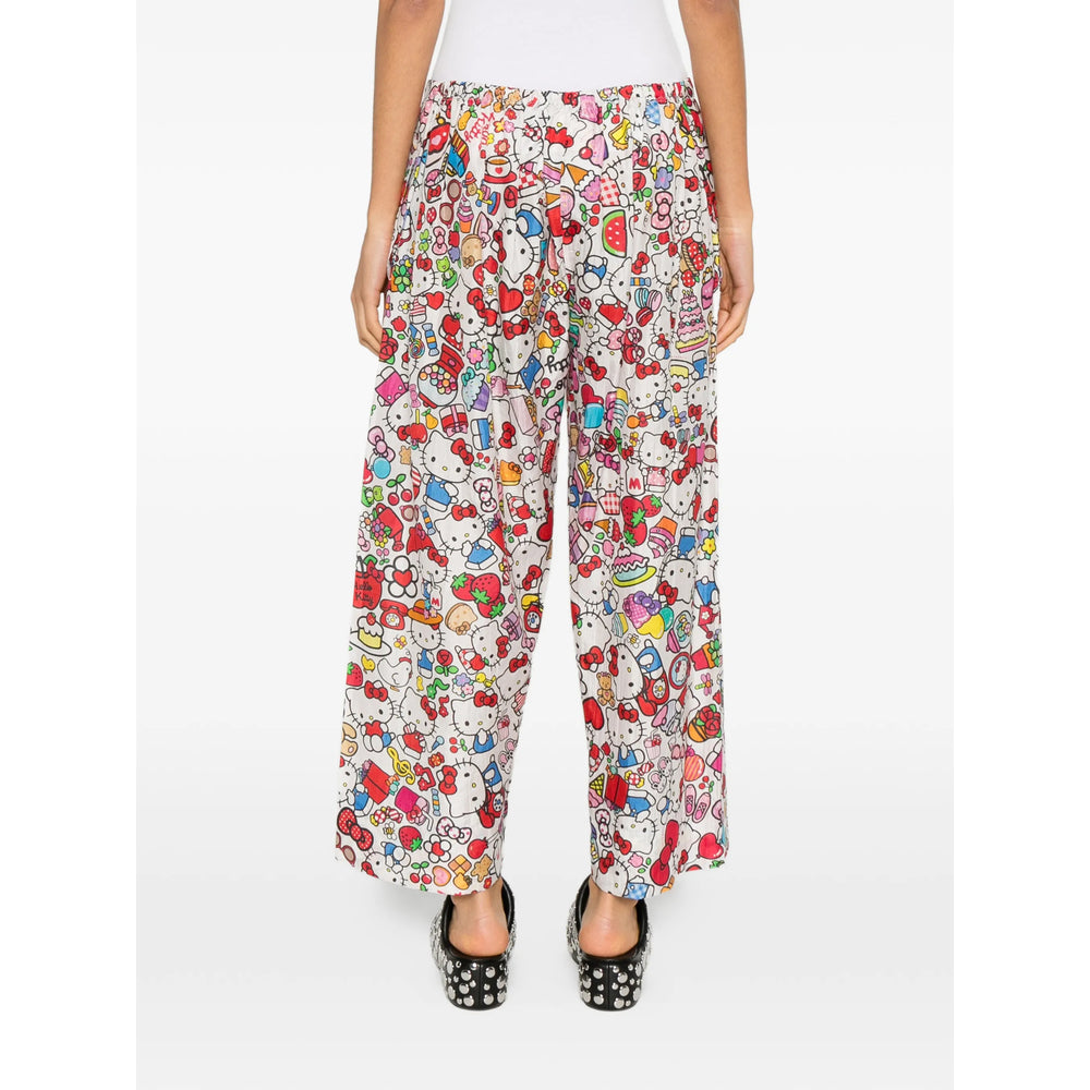 Pero Pants - White, Red | 6cc39f26e28879245c157bd0d382da8f70f54027