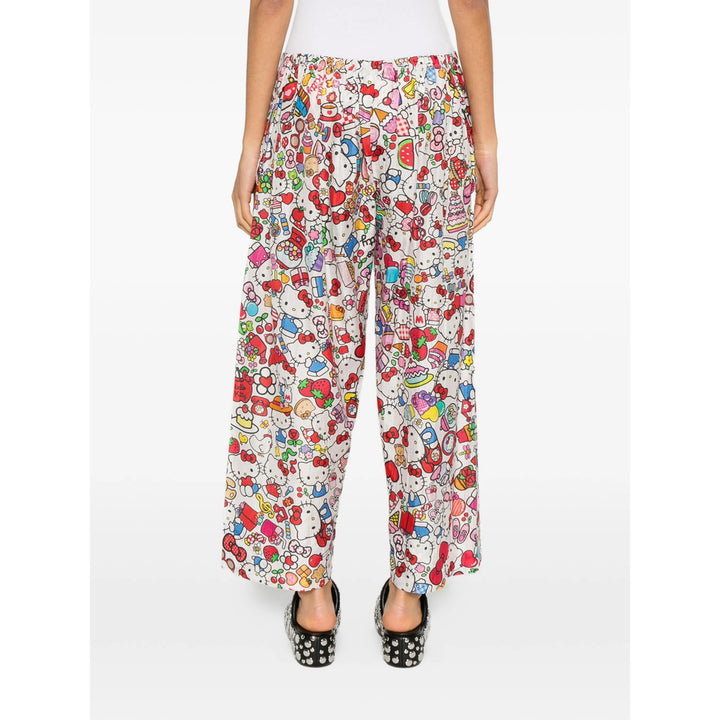 Pero Pants - White, Red | 6cc39f26e28879245c157bd0d382da8f70f54027