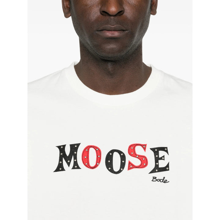 Bode T Shirts - White | 4c9184de06589b2edb62f8d1f12769ba9cf08cf3