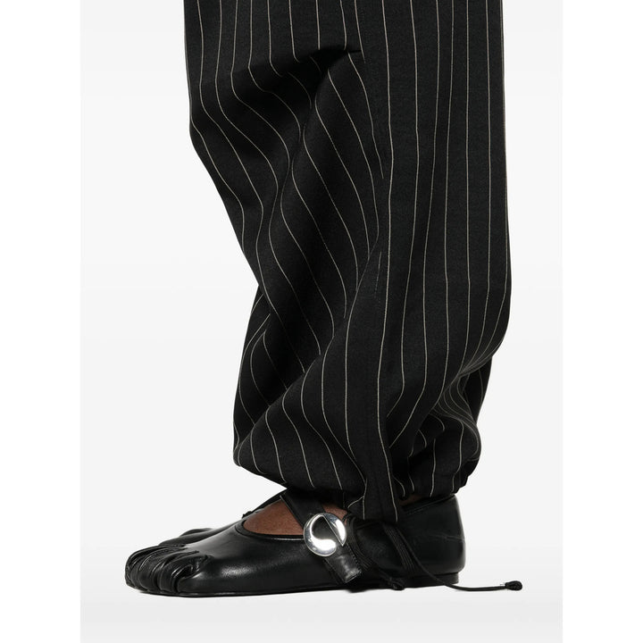 Y-3 Pants - Black, White | 7c378e6a11a639cfbdbc33c5caf5b355520c39d0