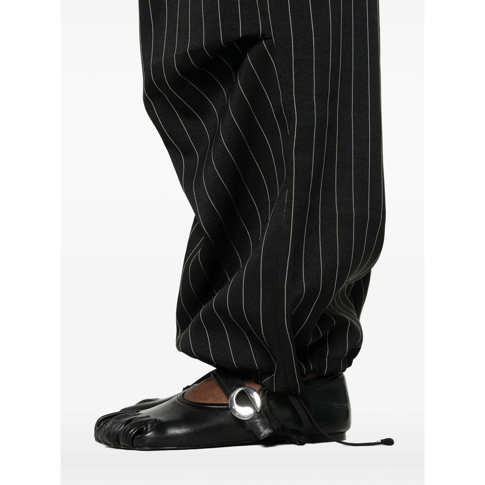 Y-3 Pants - Black, White | 96f93be79ed1c3cefef927a6a8412a22d0d4d8ad