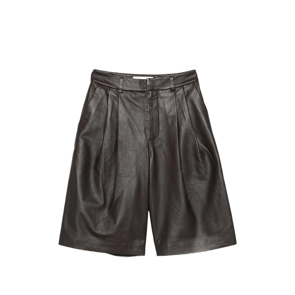 Yves Salomon Shorts - Brown | c7449ed3b32775d5a9ec0d0b5db28db6c2cdf1e5