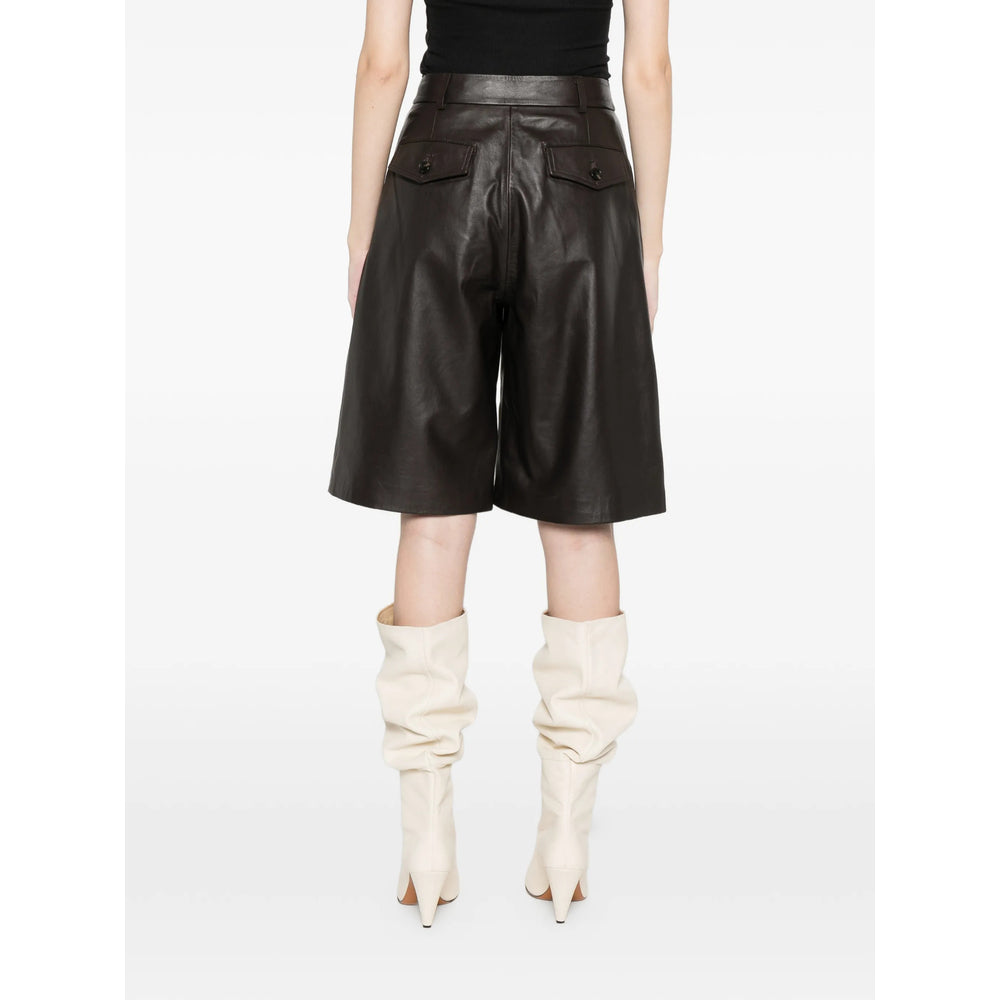 Yves Salomon Shorts - Brown | 72b3a75e88f729706bb9bd5eaf67a4ee1ea242fe