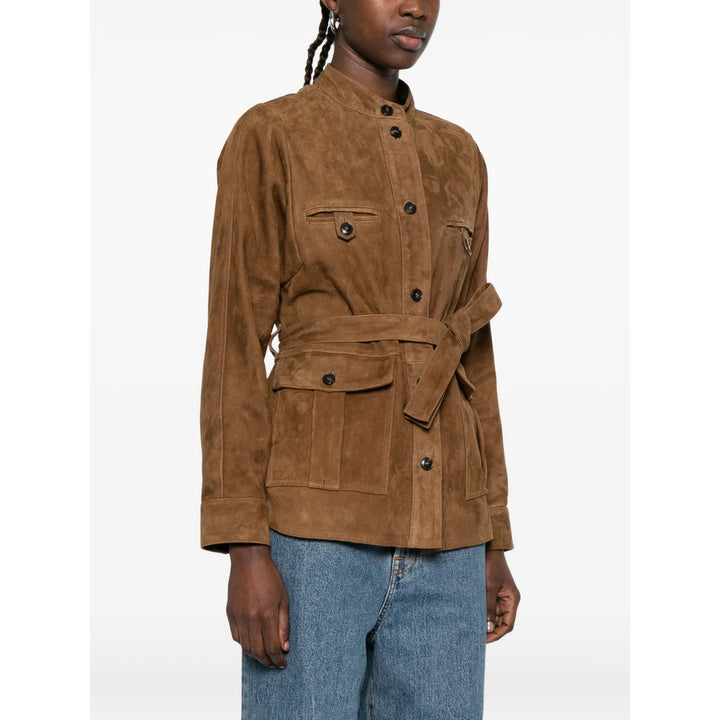 Yves Salomon Outerwears - Brown | 838f7368d3a858b37ab1623c2758d1710b97242f