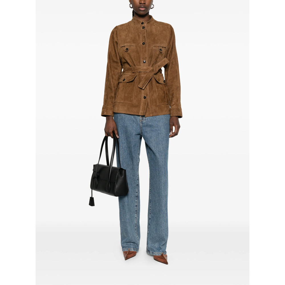 Yves Salomon Outerwears - Brown | 96a216d2d41856a16878018b3b28f365b7c75a15