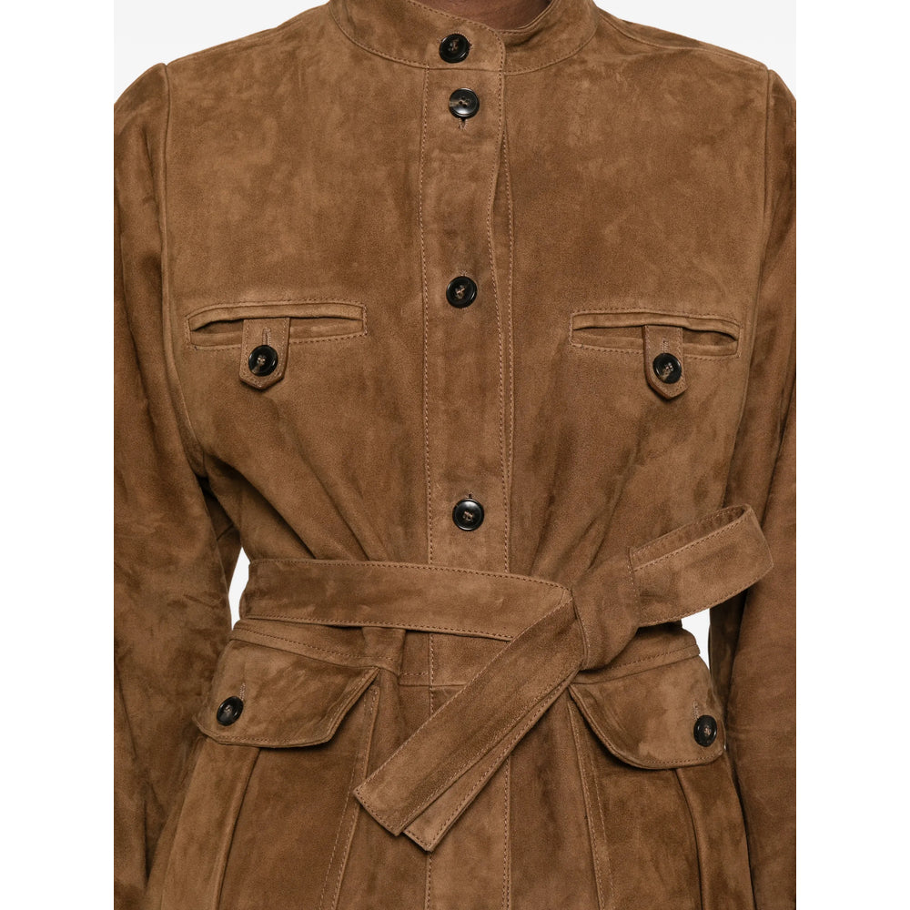 Yves Salomon Outerwears - Brown | ae2a8907912fef4de5df950d5a3ec6d7fa8c22e6