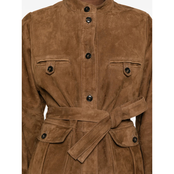 Yves Salomon Outerwears - Brown | de12d33b9548931bae276001deebc6bd1dfe0a11