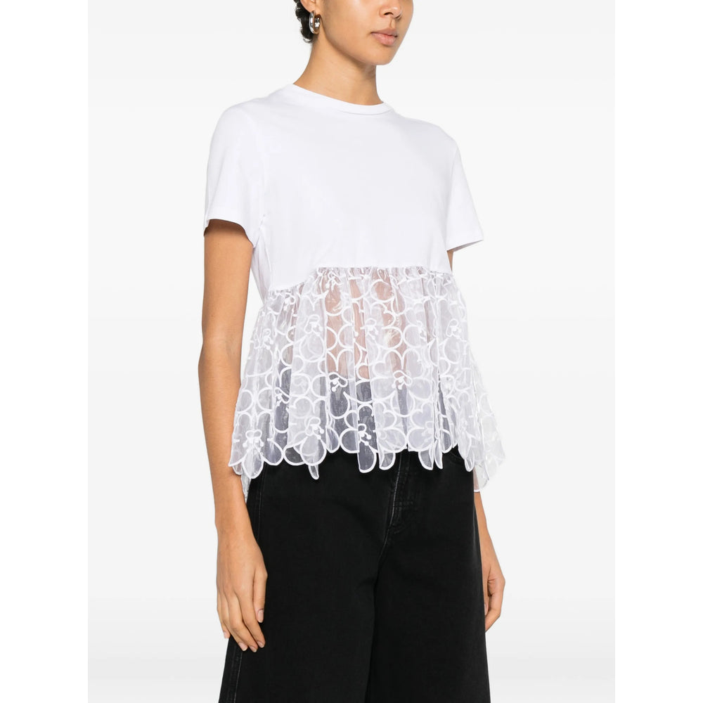 Cecilie Bahnsen T Shirts - White | 413c1b6c7c78037077b80e07acb0c0c0950060c8