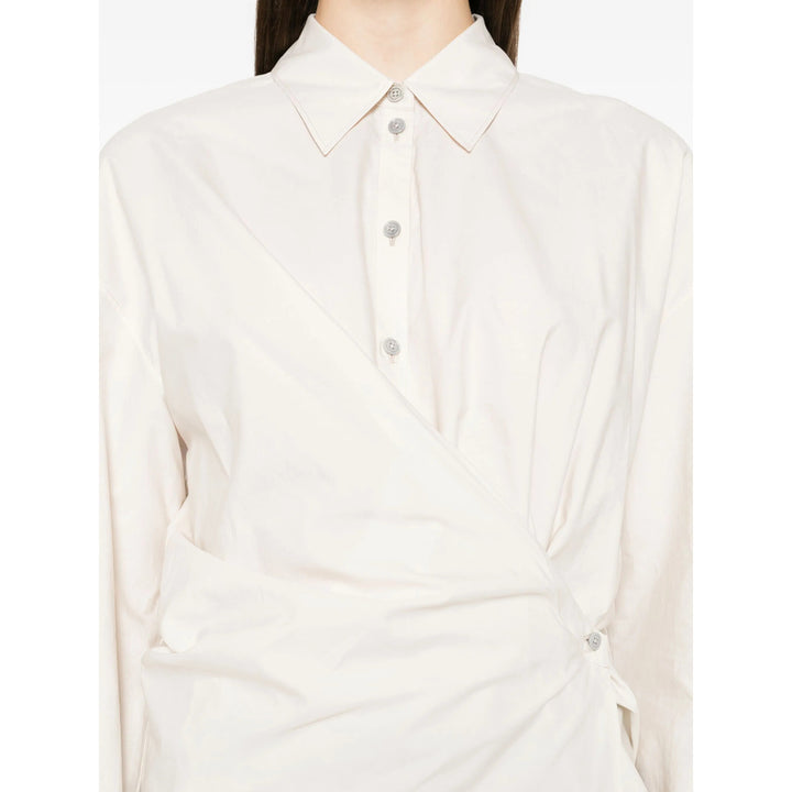 Lemaire Shirts - Neutral | 28f1a068ffc1fad87b153e75b6918ba3ef3f2ab0