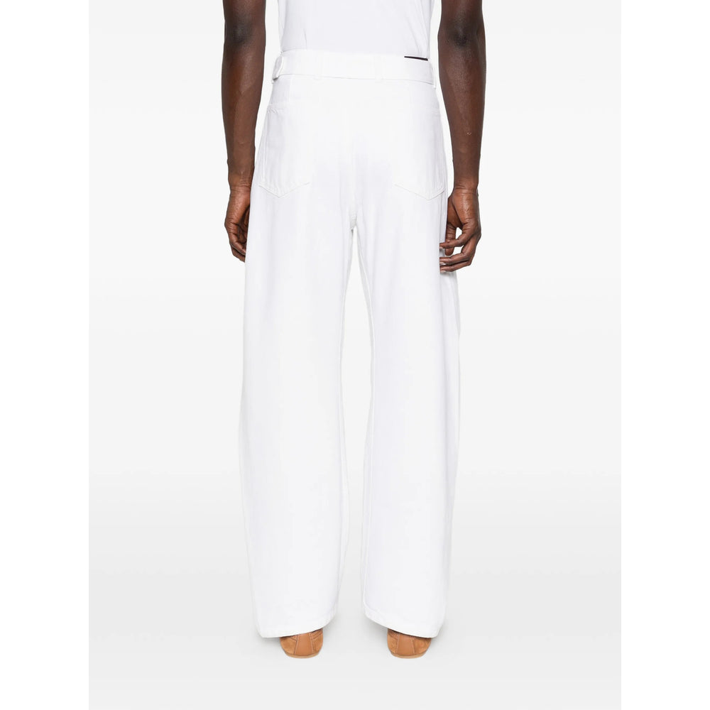 Lemaire Pants - White | 0e68968309e338a44da08758a8047ccb66cf1f18
