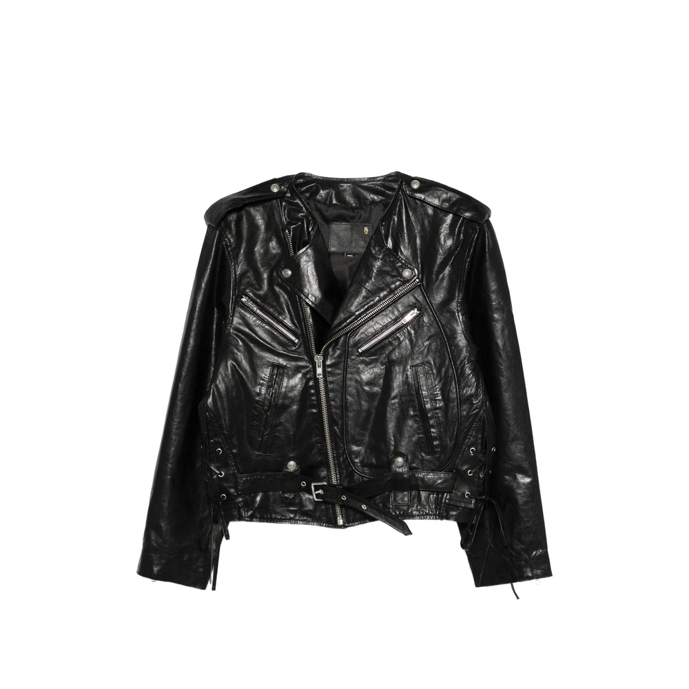 R13 Leather Outerwears - Black | dd659edc0e428d7862f00c0cf83c4eaa9a57016e