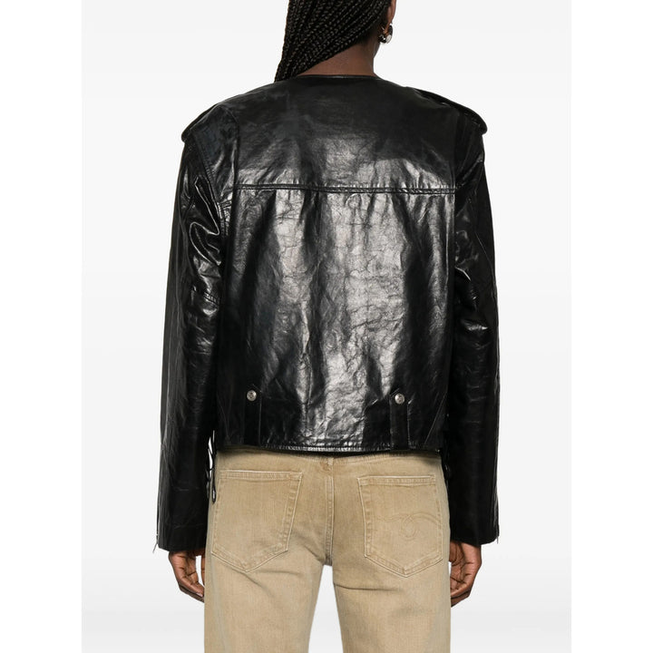R13 Leather Outerwears - Black | adcd1c842ce64442616e14f8517b97be4fd8415c