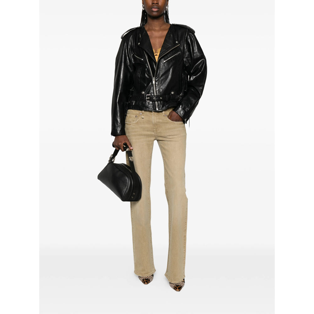 R13 Leather Outerwears - Black | b8e8e86e9df1ea234cc47f3026eabfc3eb9d975f