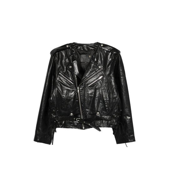 Leather Outerwears Black