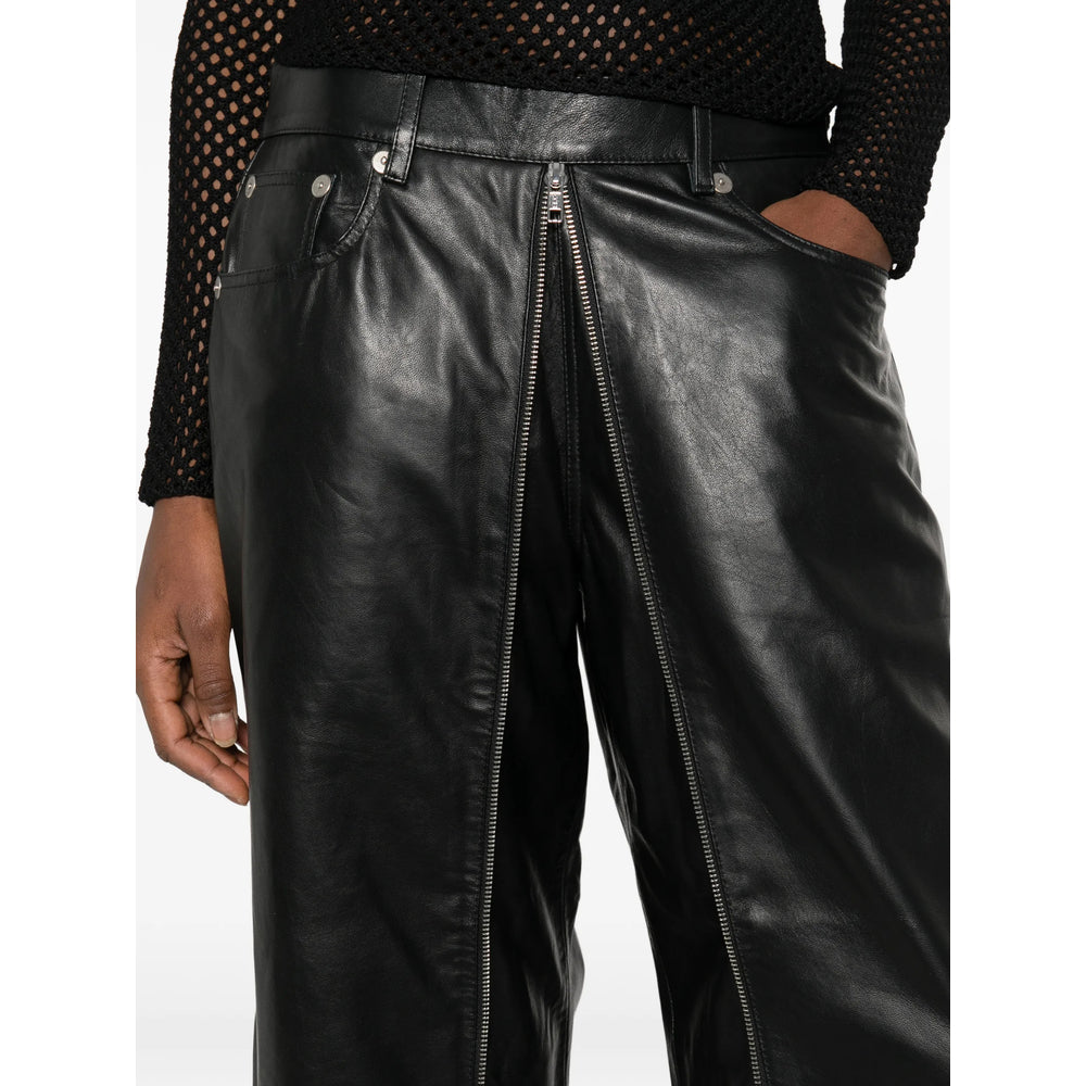 R13 Leather Pants - Black | f2c2b5716c2cb399432094b8fdc3dcad7e08e916